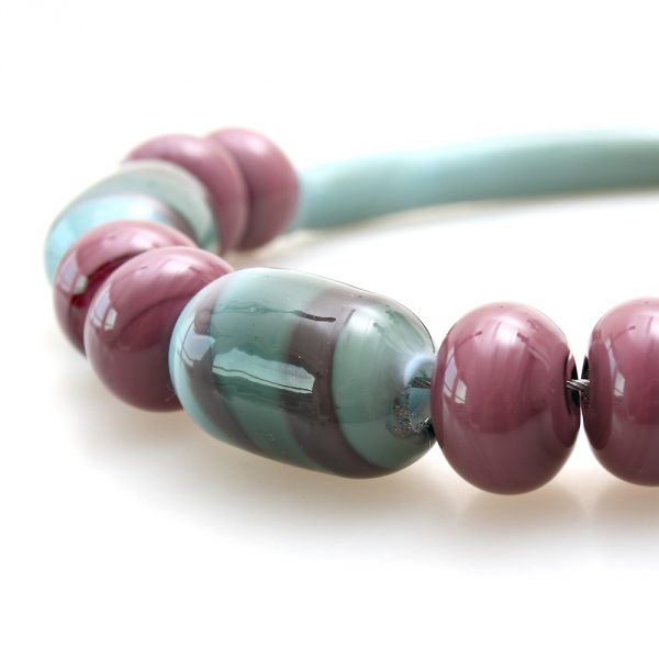 collana vetro murano venezia didia ametista dettaglio